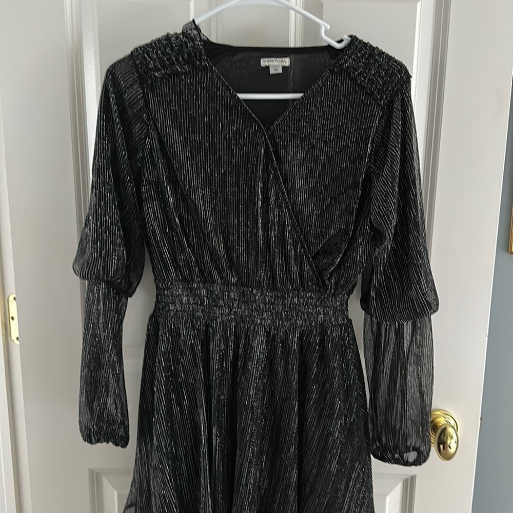Girls black dress